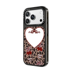 Leopard Cherries | iPhone 18 Pro / Impact Case MagSafe Compatible - Glossy / Glossy Black | Image 2