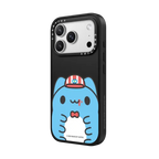Bugcat Capoo Face Case | iPhone 17 Pro Max / Impact Case MagSafe Compatible / Matte Black | Image 2