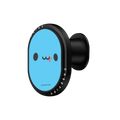 Bugcat Capoo Face Wireless Car Charger | PowerThru Wireless Car Charger / PowerThru Wireless Car Charger MagSafe Compatible  / Black | Image 1