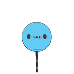 Bugcat Capoo Face Magnetic Wireless Charger |   / PowerThru Magnetic Wireless Charger MagSafe Compatible / Black | Image 1