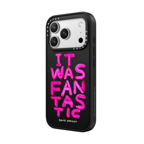 IT WAS FANTASTIC Phone Case | iPhone 17 Pro Max / Impact Case MagSafe Compatible / Matte Black | Image 2