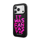 IT WAS FANTASTIC Phone Case | iPhone 17 Pro Max / Impact Case MagSafe Compatible / Matte Black | Image 2