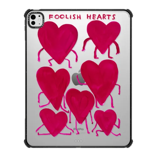 FOOLISH HEARTS Tablet Case | iPad Pro 13-inch (M4/M5) / iPad Impact Case / Black | Image 1