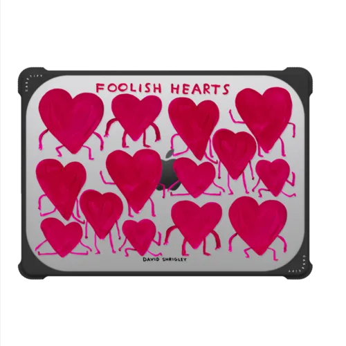 FOOLISH HEARTS Laptop Case | MacBook Pro 14-inch (M1 - M5) / MacBook Bounce Case / Black | Image 2