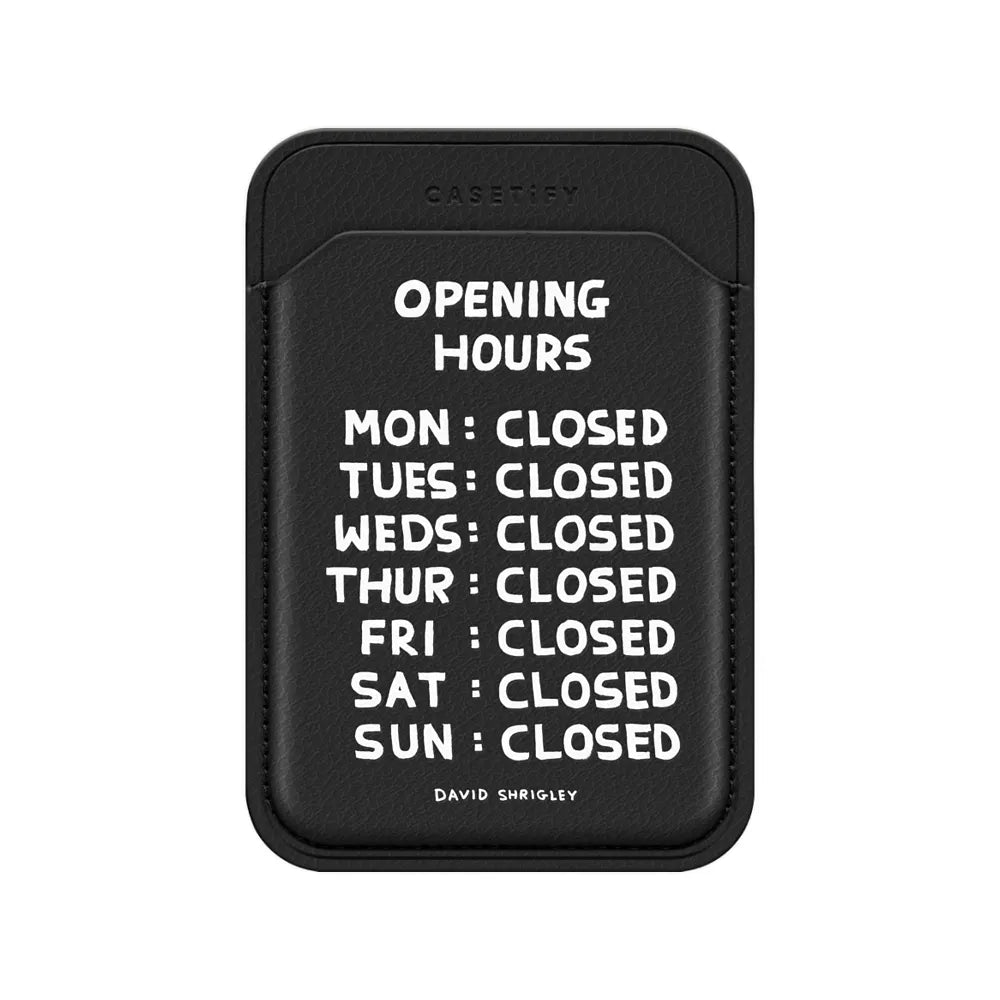 OPENING HOURS MagSafe Wallet