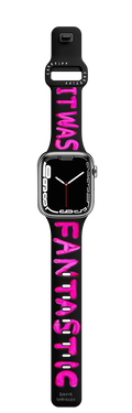 IT WAS FANTASTIC Watchband | Apple Watch Series 7-9 (45mm) / Impact Band / Black | Image 1