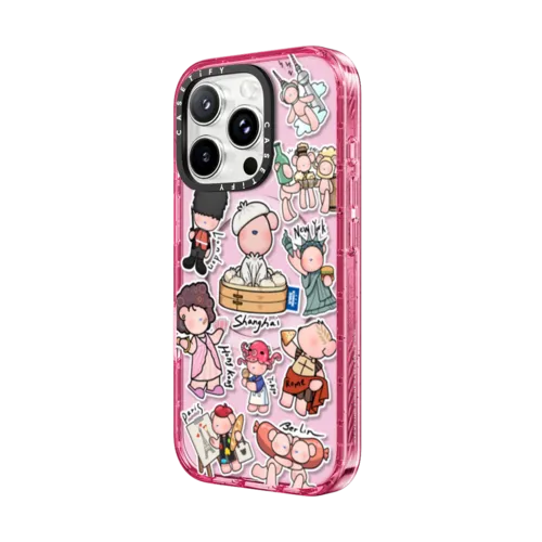 Hit the Road | iPhone 16 Pro Max / Impact Case MagSafe Compatible / Pink Fizz | Image 2