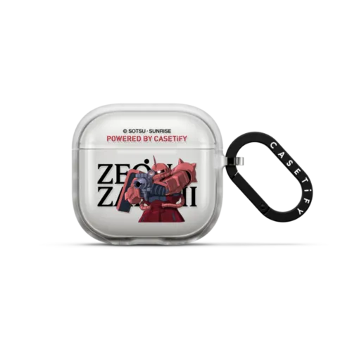 MS-06S Char's Zaku II Earbuds Case | AirPods 4 & 5 / Earbuds Impact Case / Frost | Image 1