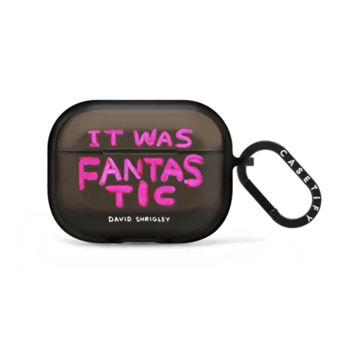 IT WAS FANTASTIC Earbuds Case | AirPods Pro 2 / Earbuds Impact Case / Black | Image 1