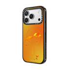 YANGI Vibrant Neon Orange Case | iPhone 17 Pro Max / Impact Case MagSafe Compatible / Black | Image 2