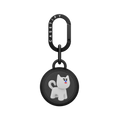 Small Kitty | AirTag 2 / AirTag Holder / Licorice | Image 1