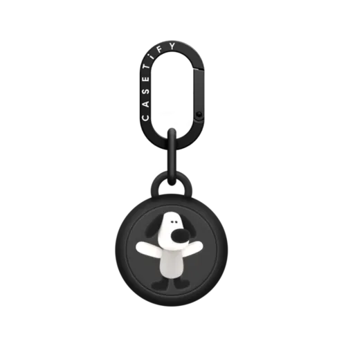 Cotton Puppy | AirTag 2 / AirTag Holder / Licorice | Image 1