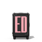 Custom Suitcase | 21" Carry-On Suitcase / Bounce Suitcase / Matte Black | Image 1