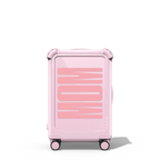 Custom Suitcase | 21" Carry-On Suitcase / Bounce Suitcase / Glossy Primrose Pink | Image 1