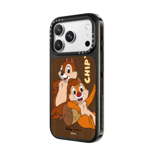 Chip 'n' Dale Buddy Case | iPhone 18 Pro Max / Impact Case MagSafe Compatible - Glossy / Glossy Black | Image 2