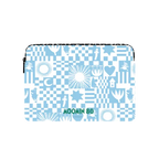 Moomin Puzzle Pattern Laptop Sleeve | Large (16") / Impact Laptop Sleeve / Multicolor | Image 1