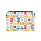 Moomin Square Pattern Laptop Sleeve | Large (16") / Impact Laptop Sleeve / Multicolor | Image 1