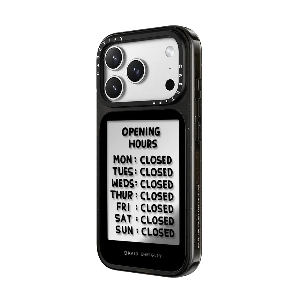 OPENING HOURS Phone Case