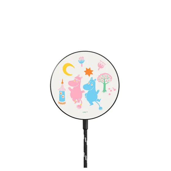 Moomin & Snorkmaiden Magnetic Wireless Charger | Image 1