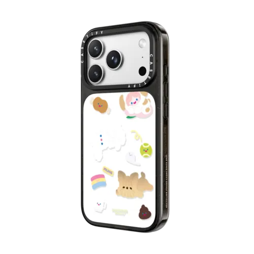 CELL PUPPY | iPhone 18 Pro Max / Impact Case MagSafe Compatible - Glossy / Glossy Black | Image 2