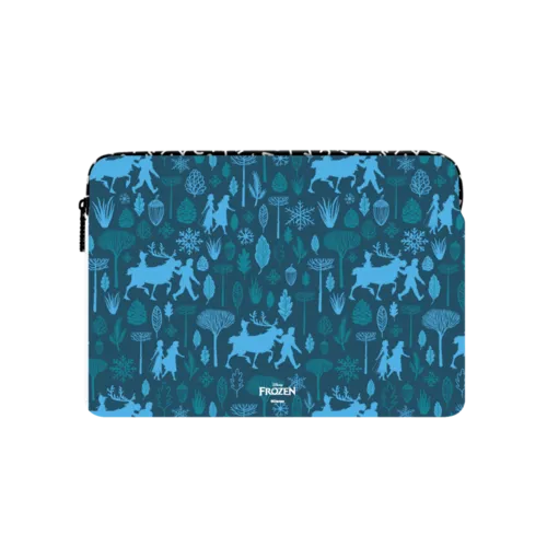 Forest Pattern Laptop Sleeve | Large (16") / Impact Laptop Sleeve / Multicolor | Image 1