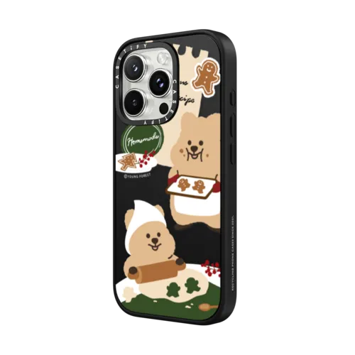 Cookies with KKOTKA | iPhone 16 Pro Max / Impact Case MagSafe Compatible / Matte Black | Image 2