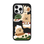 Cookies with KKOTKA | iPhone 16 Pro Max / Impact Case MagSafe Compatible / Matte Black | Image 1