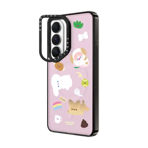 CELL PUPPY | Galaxy S26 / Impact Ring Stand Magnetic Case / Black | Image 2