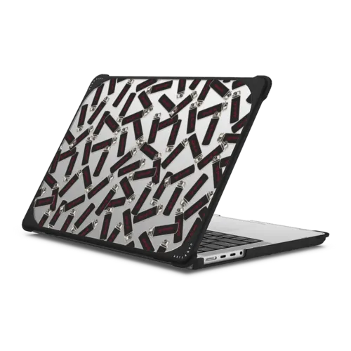Old Flame | MacBook Pro 14-inch (M1 - M5) / MacBook Bounce Case / Black | Image 1