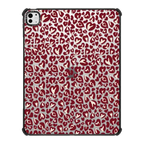 Leopard Red | iPad Pro 13-inch (M4/M5) / iPad Impact Case / Black | Image 1