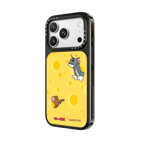 Cheese Case | iPhone 18 Pro Max / Impact Case MagSafe Compatible - Glossy / Glossy Black | Image 2