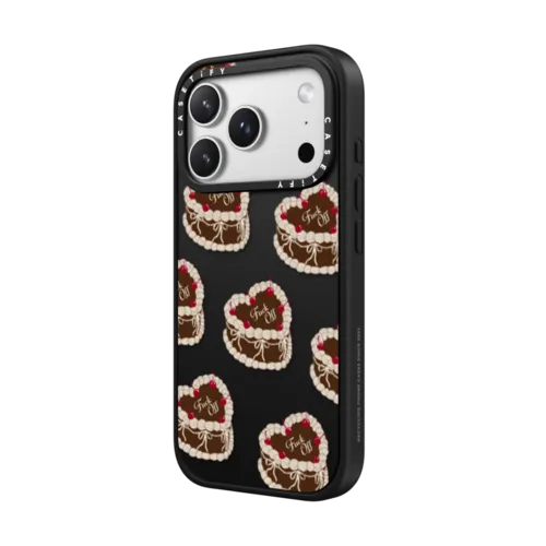 Fuck Off Sweetheart Cake | iPhone 17 Pro Max / Impact Case MagSafe Compatible / Matte Black | Image 2