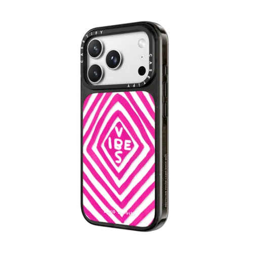 VIBES Phone Case | iPhone 18 Pro Max / Impact Case MagSafe Compatible - Glossy / Glossy Black | Image 2