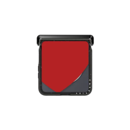 Red Heart | Galaxy Z Flip8 / Impact Magnetic Case / Black | Image 2