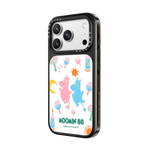 Moomin & Snorkmaiden Case | iPhone 18 Pro Max / Impact Case MagSafe Compatible - Glossy / Glossy Black | Image 2