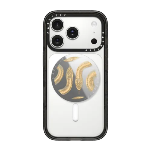 Gold Kingsnake | Snappy Grip Stand / Snappy Mirror Grip Stand MagSafe Compatible / Silver | Image 1