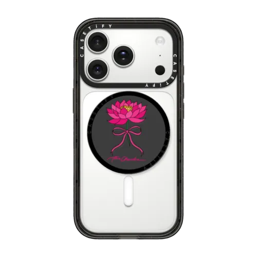Water lily | Snappy Grip Stand / Snappy Grip Stand MagSafe Compatible / Black | Image 1
