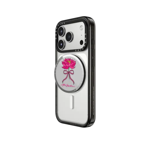 Water lily | Snappy Grip Stand / Snappy Mirror Grip Stand MagSafe Compatible / Silver | Image 2