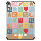 Moomin Square Pattern Tablet Case | Image 1
