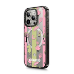 Moomin Stripes Pattern Case | iPhone 15 Pro Max / Impact Case MagSafe Compatible / Black | Image 2