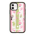 Moomin Stripes Pattern Case | iPhone 12 / Impact Case / Black | Image 1