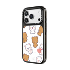 Sending Hearts | iPhone 18 Pro Max / Impact Case MagSafe Compatible - Glossy / Glossy Black | Image 2