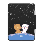 Shooting Star | iPad Pro 11-inch (M4/M5) / iPad Impact Folio Case / Black | Image 1