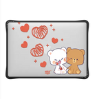 Heart Cheeks | MacBook Air 13-inch (M1 / Intel) / MacBook Impact Case / Black | Image 2