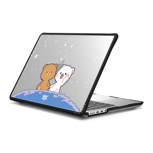 Shooting Star | MacBook Pro 14-inch (M1 - M5) / MacBook Impact Case / Black | Image 1