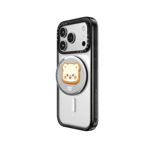 Milk Cookie! | Snappy Grip Stand / Snappy Mirror Grip Stand MagSafe Compatible / Silver | Image 2