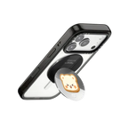 Milk Cookie! | Snappy Grip Stand / Snappy Mirror Grip Stand MagSafe Compatible / Silver | Image 3