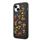Jerry Pattern Case | iPhone 14 Plus / Pebbled Case MagSafe Compatible / Jet Black | Image 2