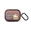Monday Horror Earbuds Case | AirPods Pro 2 / Earbuds Bounce Case / Matte Dusty Rose | Image 1