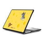 Cheese Laptop Case | MacBook Pro 14-inch (M1 - M5) / MacBook Impact Case / Black | Image 1